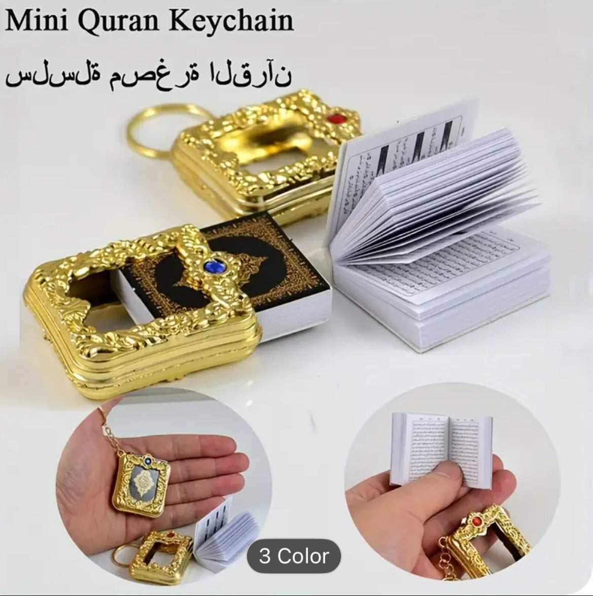 Mini Quran keychain
