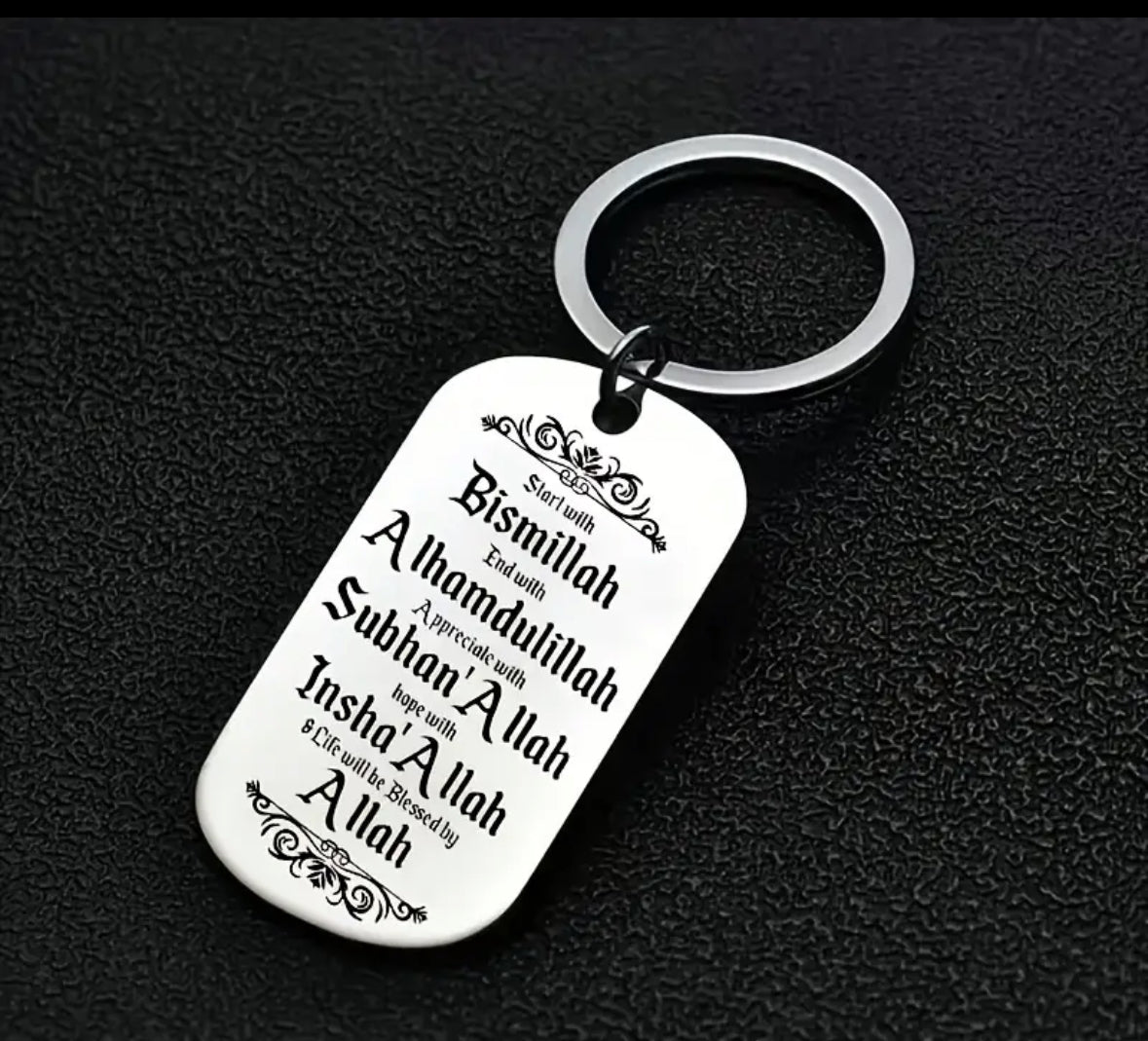 Islamic Blessing keyring