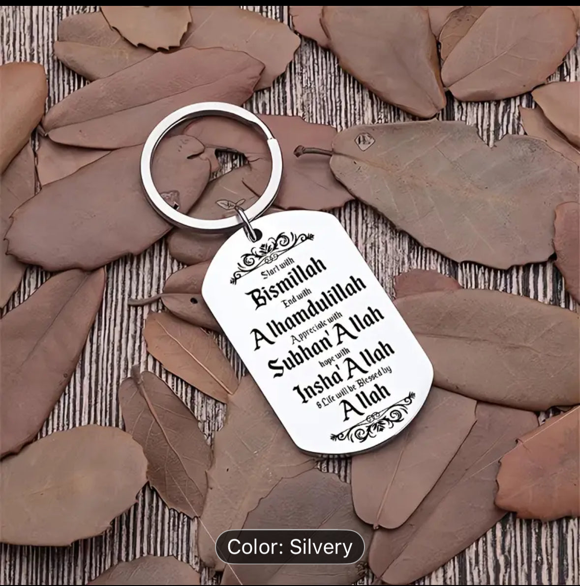 Islamic Blessing keyring